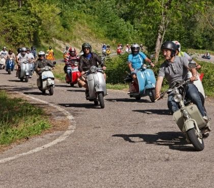 reizen met scooter